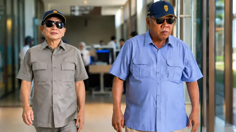 "Mantan Kepala Bappenas Suharso Monoarfa tinjau progres IKN bersama Basuki Hadimuljono dan pastikan konsistensi konsep kota spons serta 54 embung."