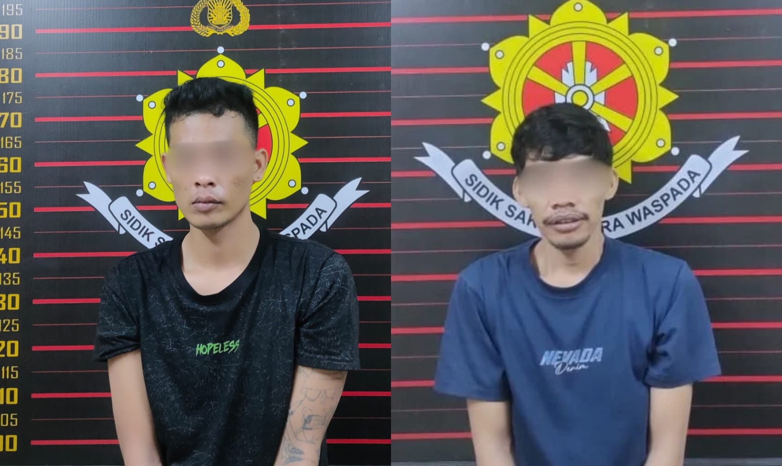 Curi Mesin Air dan Tabung Gas Warga, Dua Residivis Ditangkap di Kubu Raya