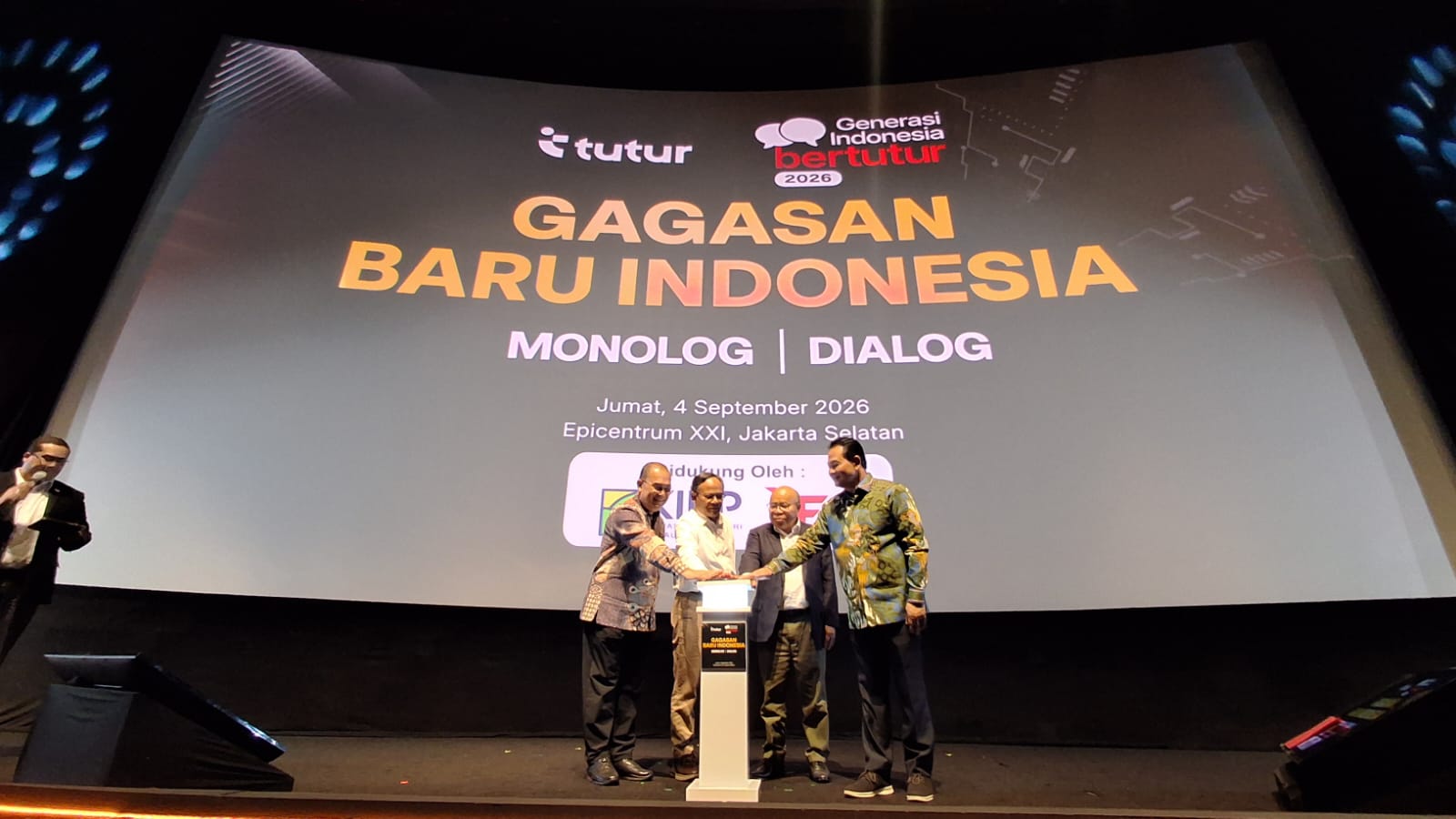 Hadapi Disrupsi Teknologi dan Korupsi, Forum Generasi Bertutur Soroti Arah Bangsa