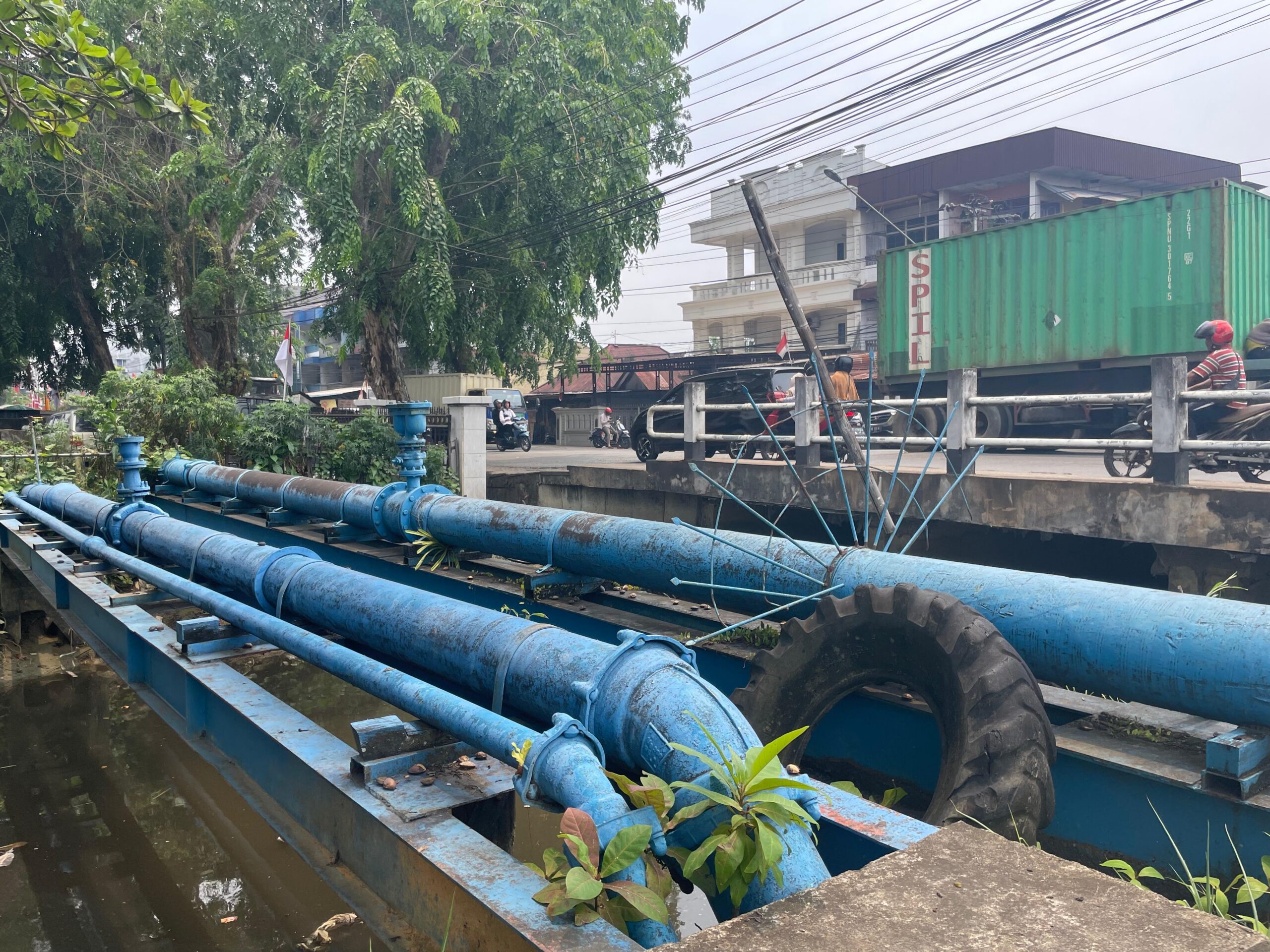 Imbas Pengolahan Air Ponton di IPA Parit Mayor, Distribusi Air di Pontianak Timur Terganggu