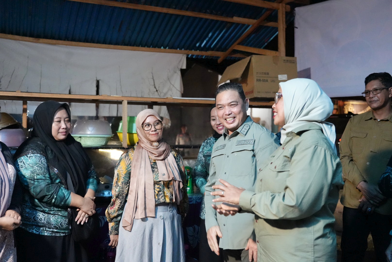 Gubernur Ria Norsan Apresiasi Dapur Umum Gotong Royong untuk Penanganan Karhutla di Kayong Utara