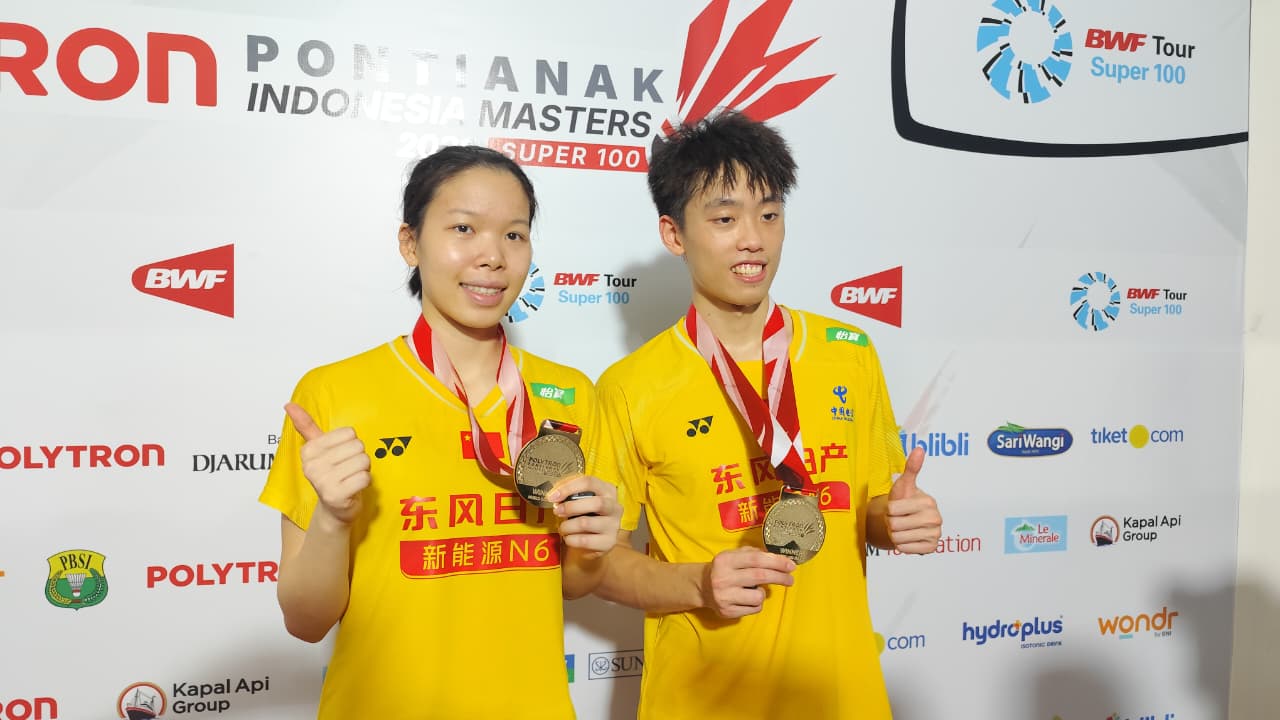 Comeback Dramatis Ma dan Qin Berhasil Juara Indonesia Masters Super 100 2026