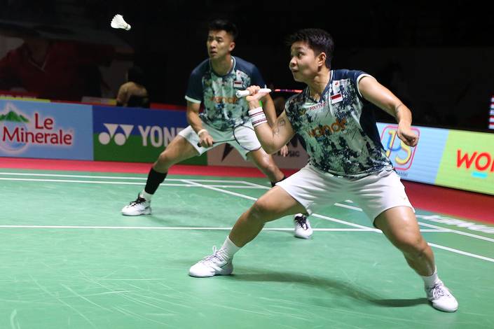 Taklukkan Rekan Senegara, Dejan dan Apri Tembus Semifinal Indonesia Masters 2026