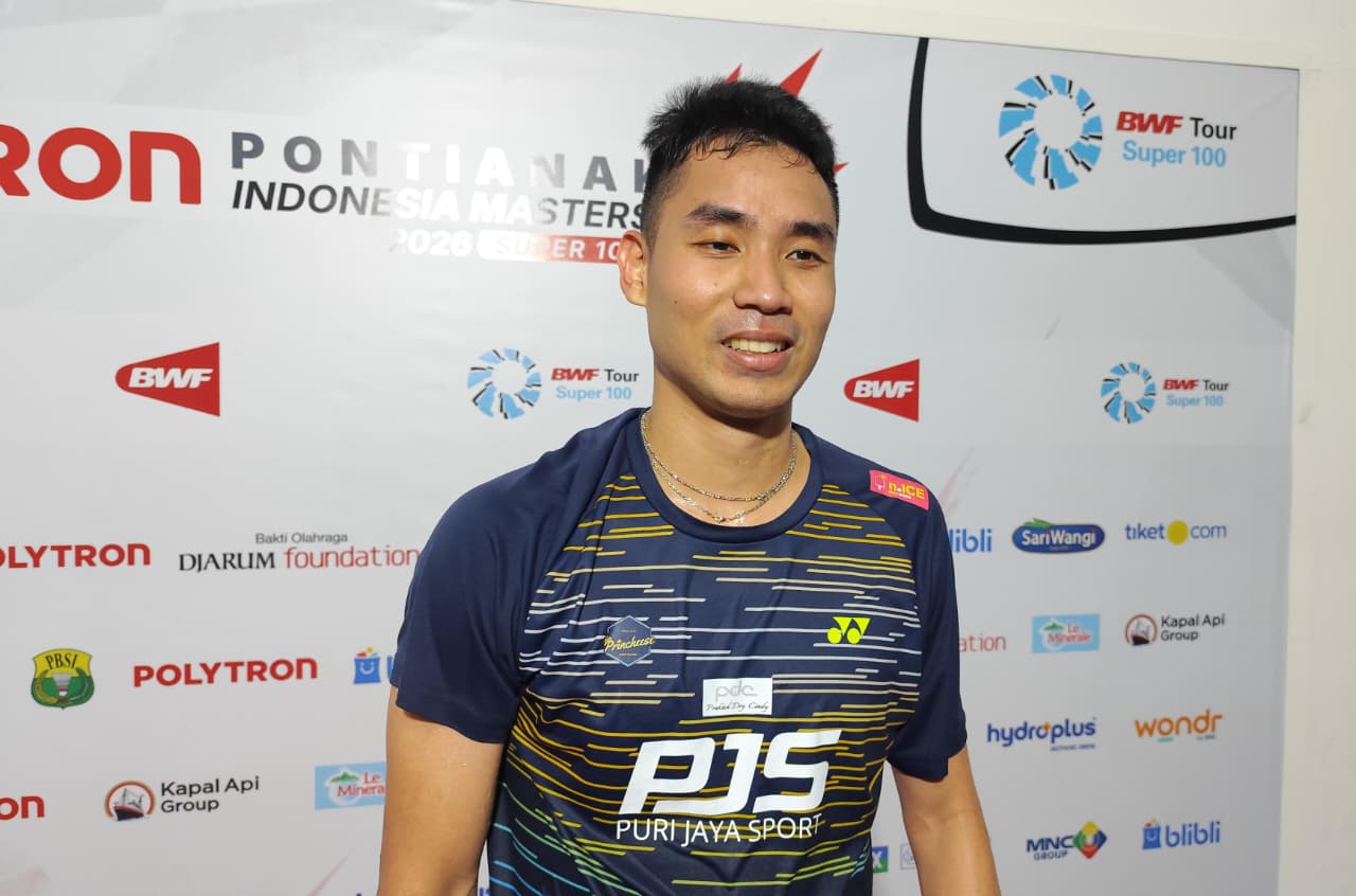 Henrikho Wibowo Tembus Babak Utama Indonesia Masters Lewat Kemenangan Cepat Melawan India