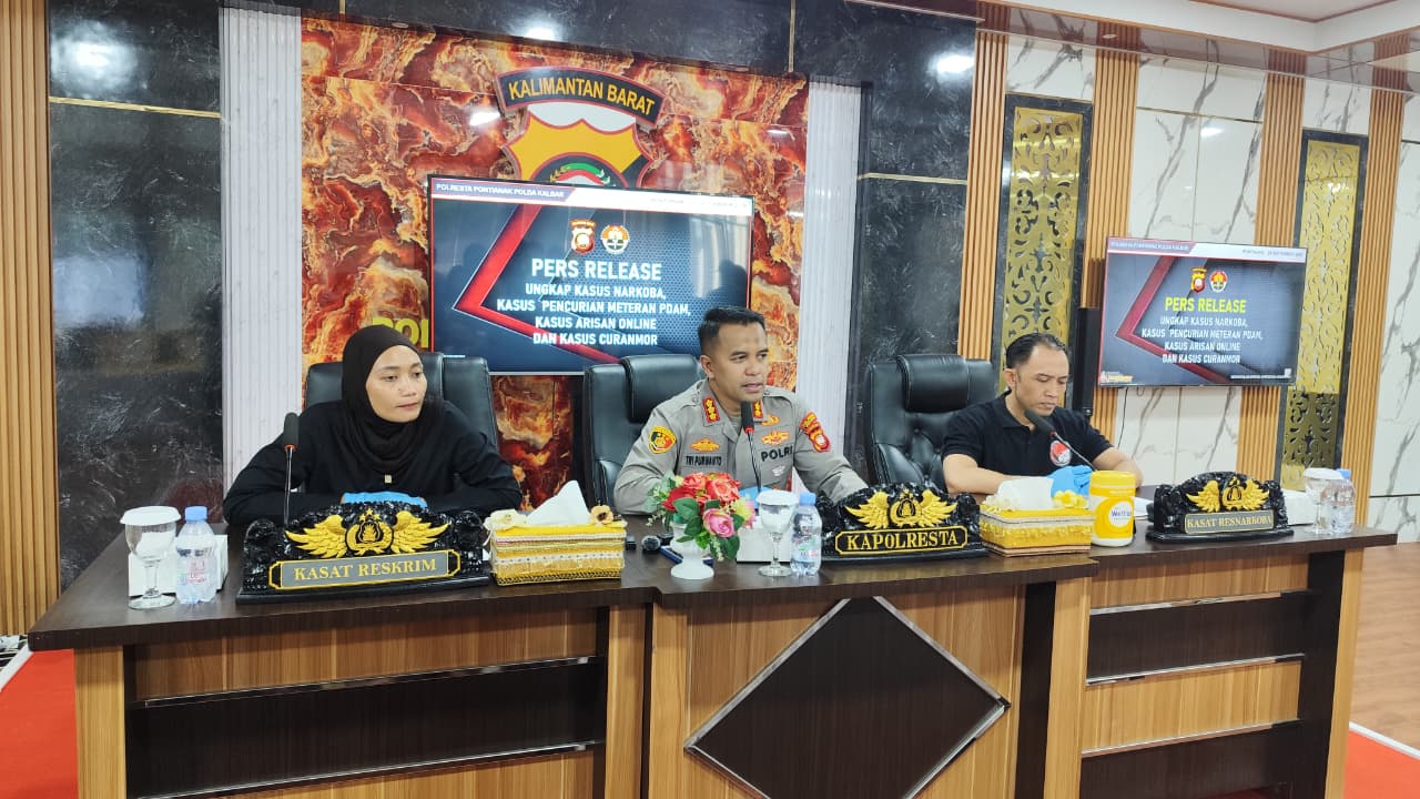 Ibu Hamil Pemilik Katering Pontianak Gelapkan Uang Arisan Bodong Puluhan Juta