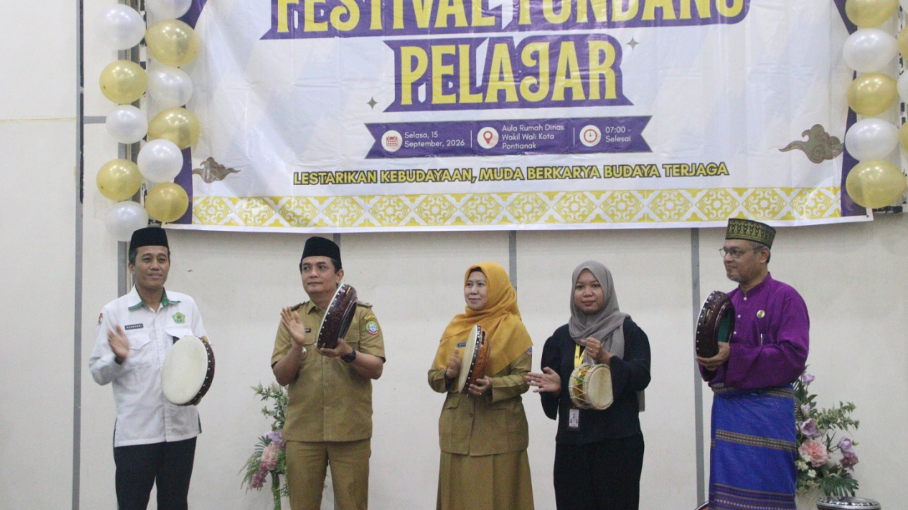 Dorong Festival Tundang Pelajar Jadi Agenda Tahunan, Bahasan Usul Masuk Rangkaian Hari Jadi Pontianak