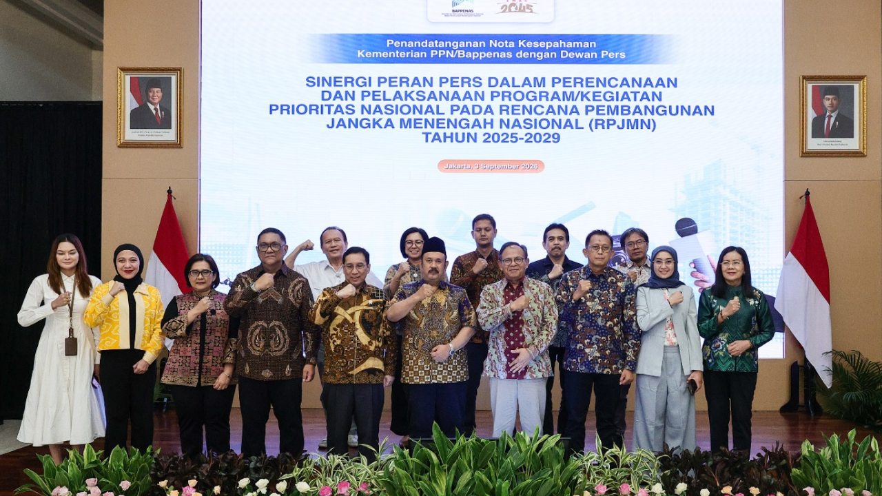 Dukung RPJMN 2025–2029, Bappenas Rangkul Dewan Pers Bangun Ekosistem Media BEJO’S