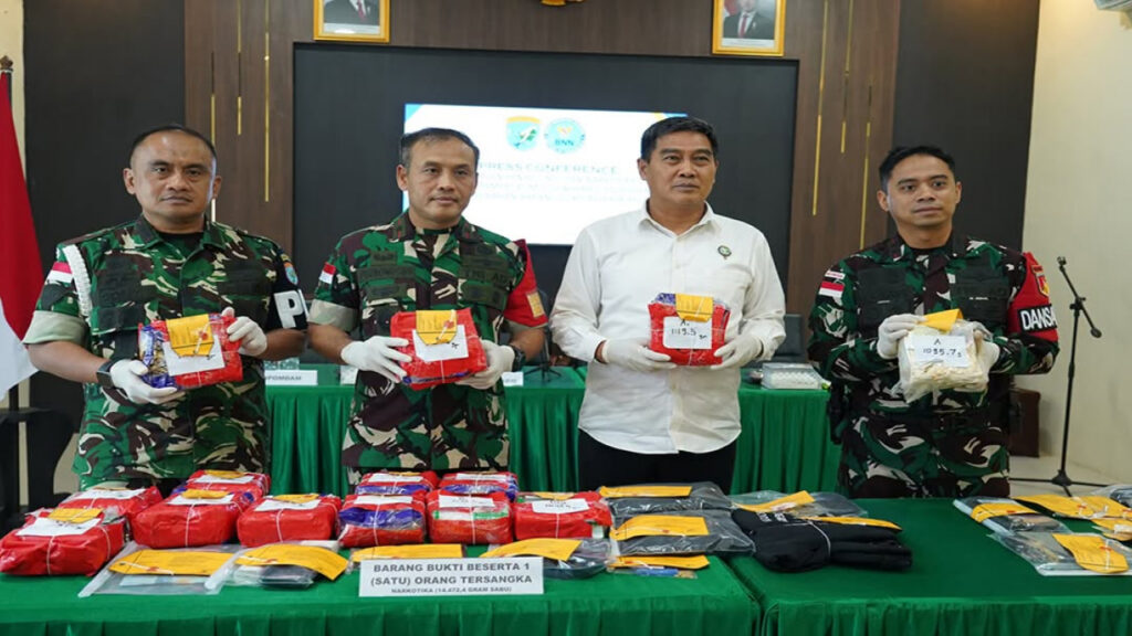Marak Jalur Tikus Perbatasan, 16,4 Kilogram Sabu Diserahkan ke BNNP Kalbar