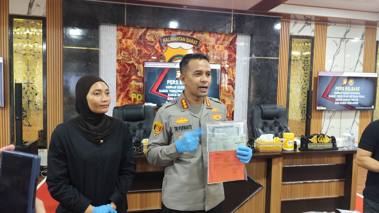 Polresta Pontianak Bongkar Sindikat Narkotika Ribuan Jiwa Berhasil Diselamatkan