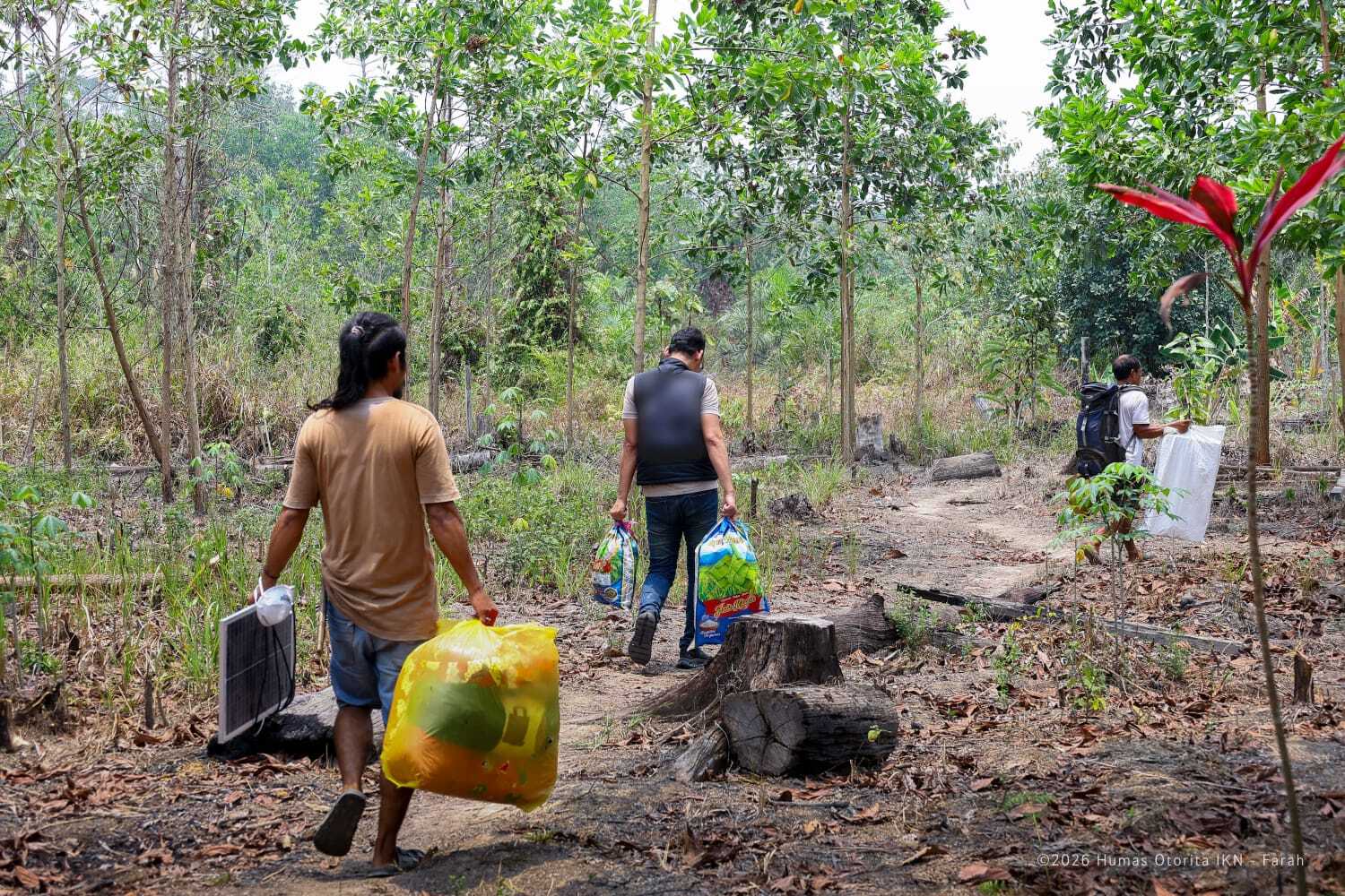 Pulihkan Fungsi Hutan Konservasi, Otorita IKN Fasilitasi Warga Tinggalkan Tahura Bukit Soeharto