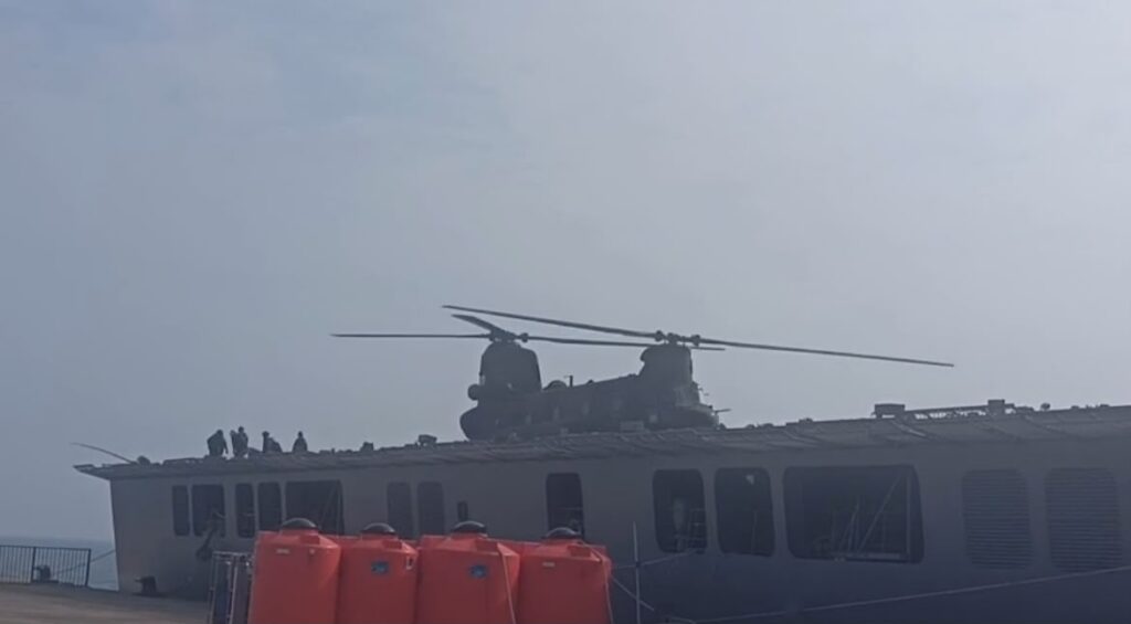 Rampungkan Misi Udara Karhutla di Kalimantan, Jepang Tarik Tiga Helikopter Chinook
