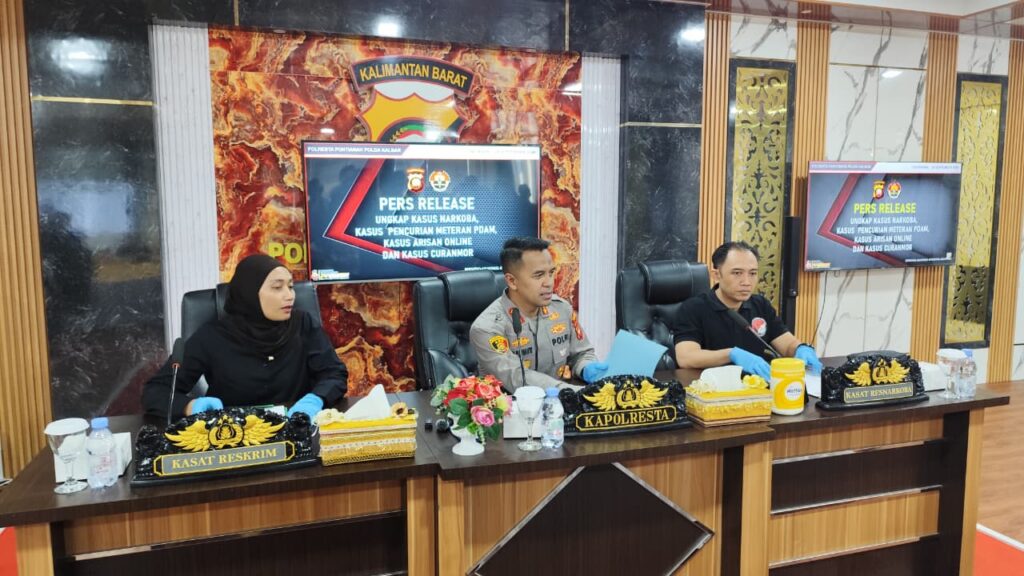Pasutri Pontianak Curi Motor Tak Dikunci Stang demi Kebutuhan Ekonomi