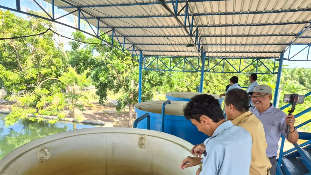 Sungai Tabanio Menyusut Akibat Kemarau, Pasokan Air Bersih Bajuin Terancam Berhenti