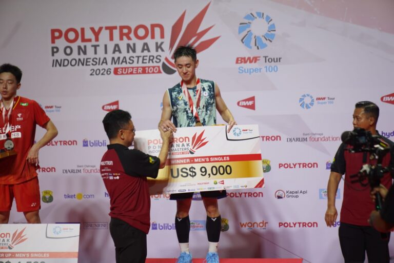 "Sukses gelar POLYTRON Pontianak Indonesia Masters 2026, Wali Kota Edi Rusdi Kamtono bidik Pontianak jadi tuan rumah turnamen bulu tangkis seri lebih tinggi."