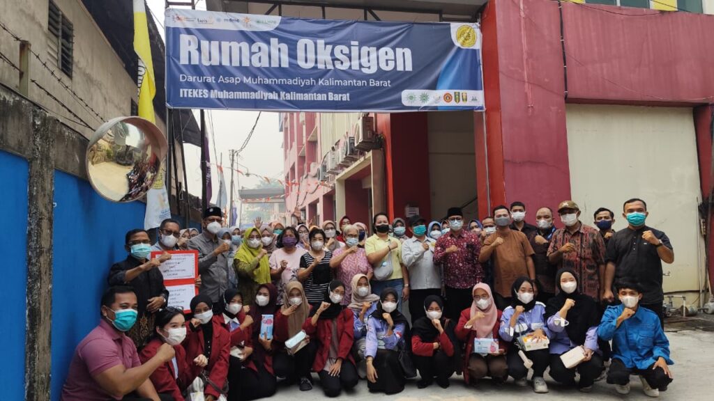 Muhammadiyah Kalbar Buka Delapan Rumah Oksigen dan Mobilisasi Relawan Karhutla Melalui OMOR