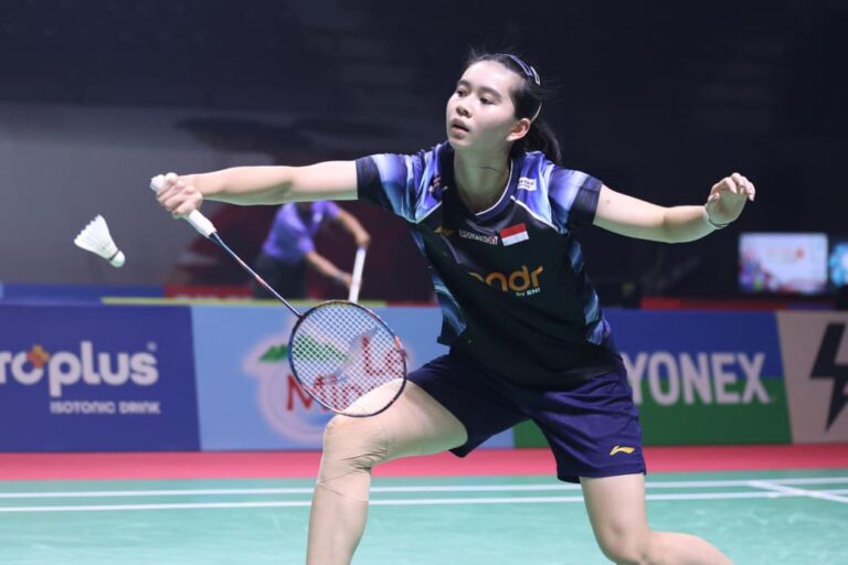 "Chiara Marvella Handoyo terhenti di babak 16 besar Pontianak Indonesia Masters 2026 usai takluk dari Xu Wen Jing, akui hilang fokus dan fisik pascacedera belum prima."