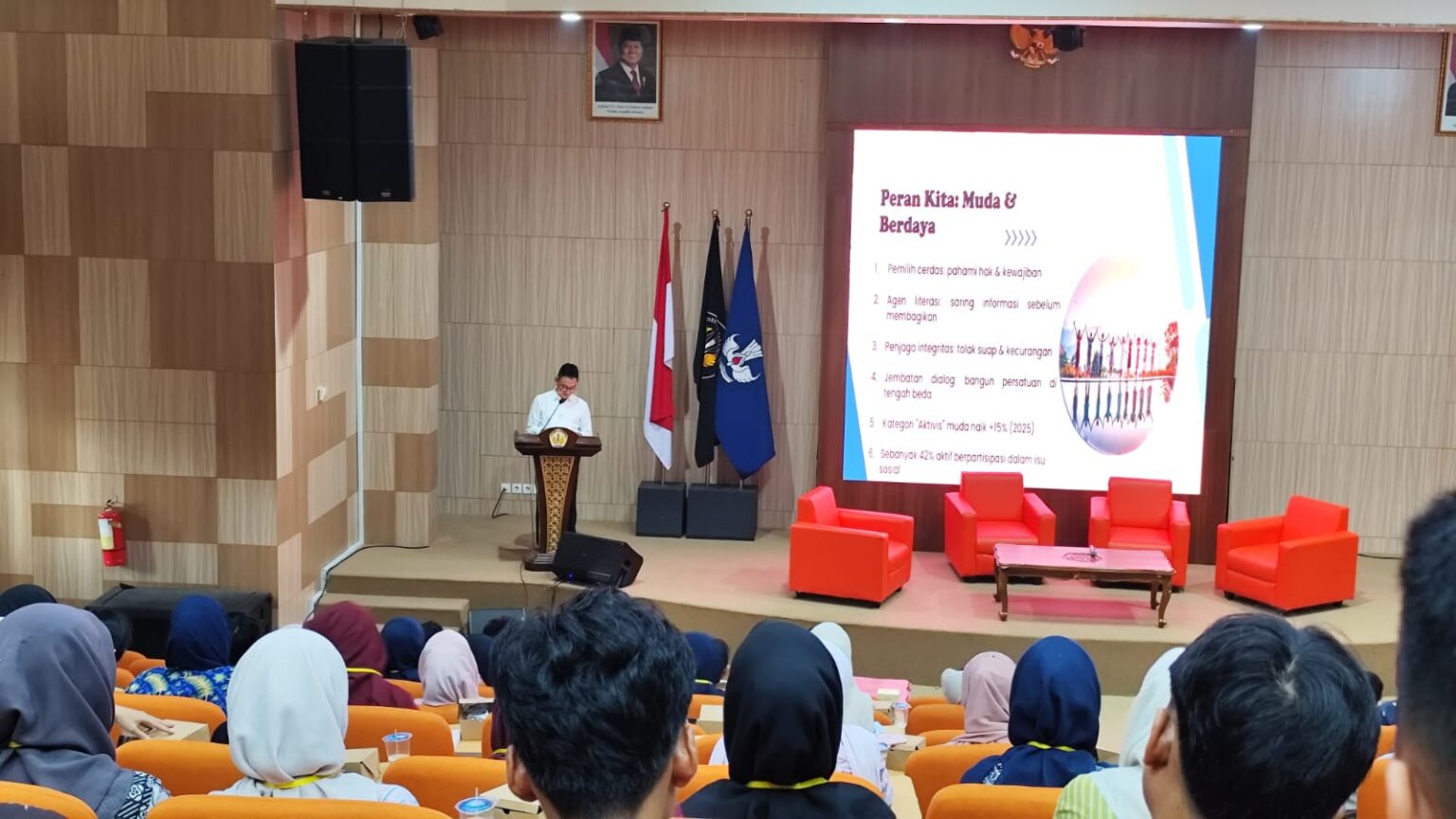 Wako Edi Dorong Mahasiswa Cerdas Menganalisa Politik dan Tangkal Hoaks