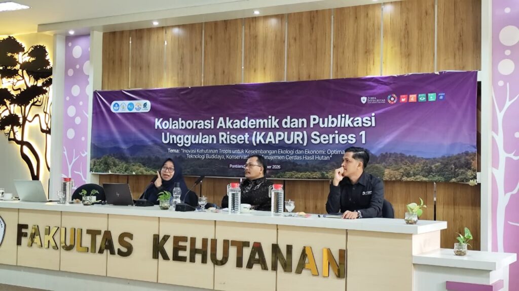 Pemprov Kalbar Adopsi Riset Fakultas Kehutanan Untan Ubah Paradigma Kelola Hutan Tanpa Tebang