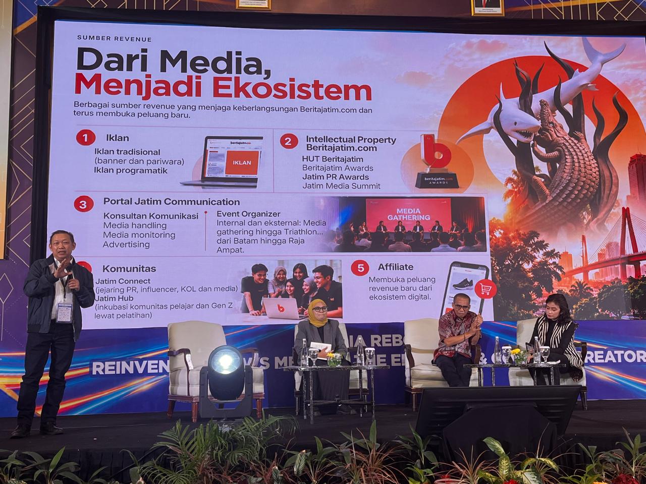 AMSI Buka IDMC 2026 di Surabaya, Bahas Tantangan Media di Era AI