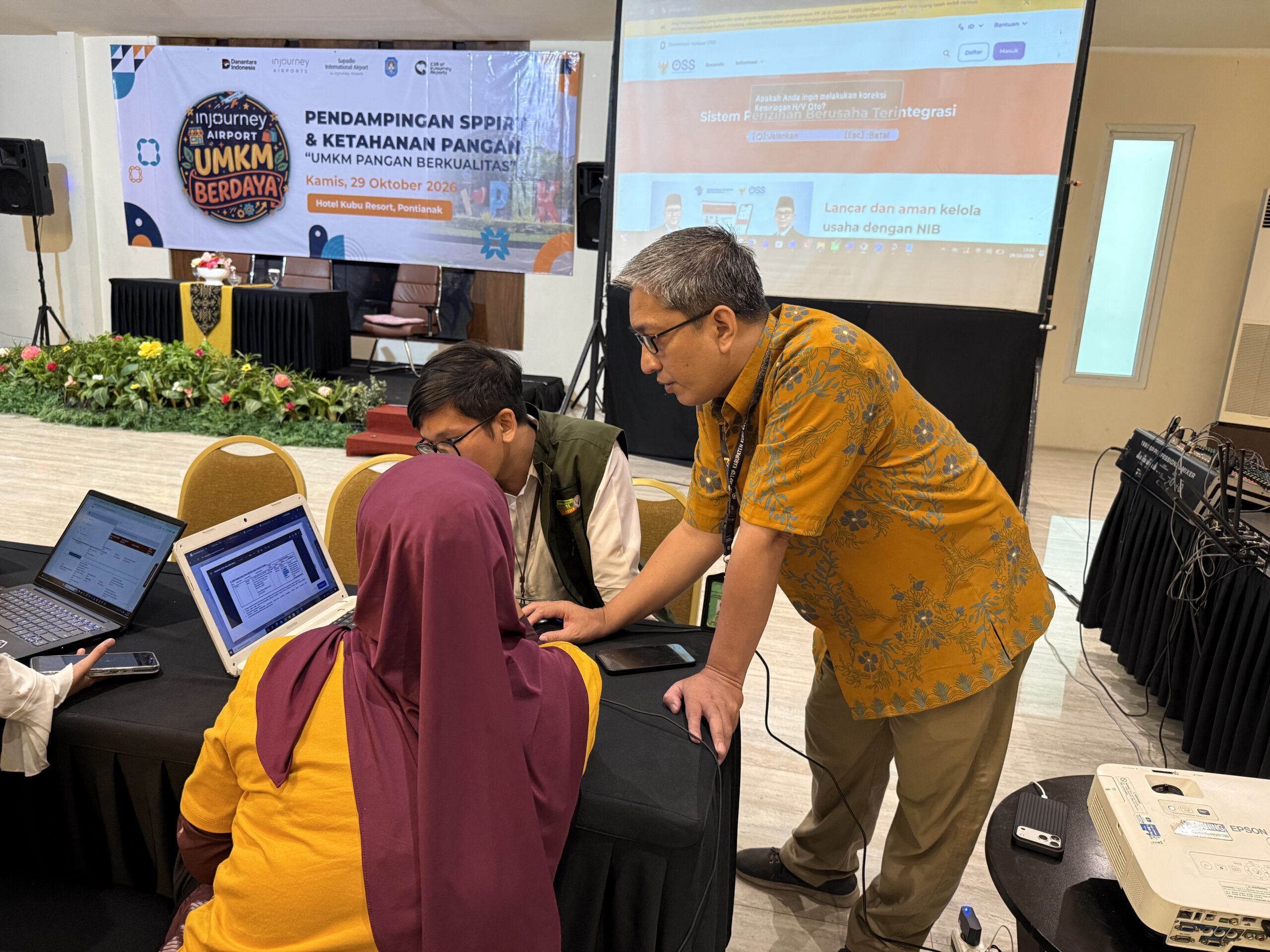 Bandara Supadio Gelar Pelatihan Pendampingan SP-PIRT Dorong UMKM Kubu Raya