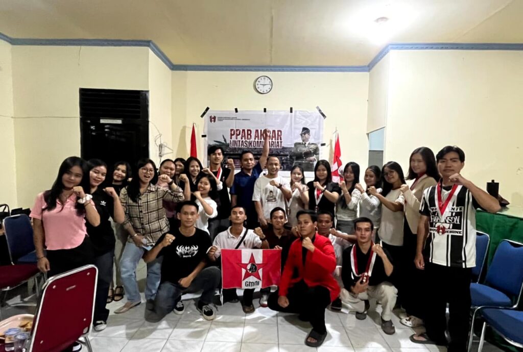DPC GMNI Landak Gelar PPAB Lintas Komisariat di Aula Bawaslu