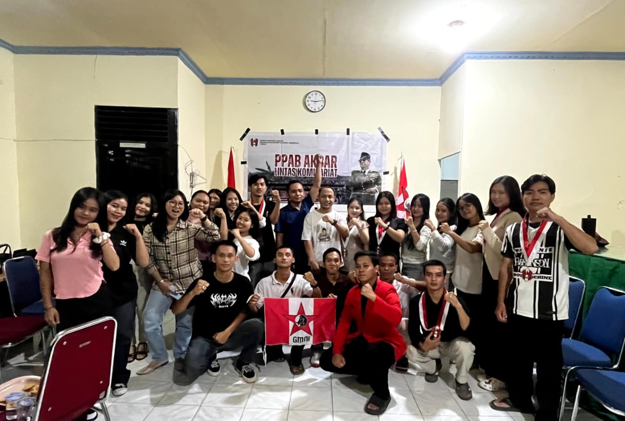DPC GMNI Landak Gelar PPAB Lintas Komisariat di Aula Bawaslu