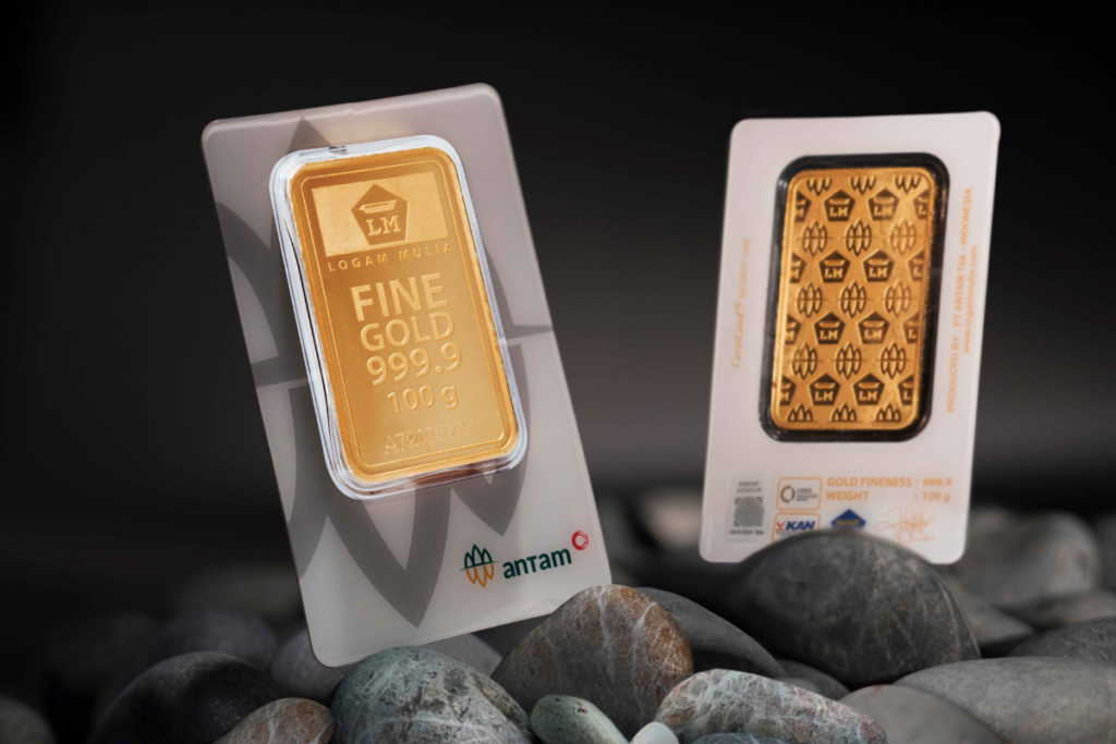 Harga Emas Antam Naik Jadi Rp2,565 Juta per Gram