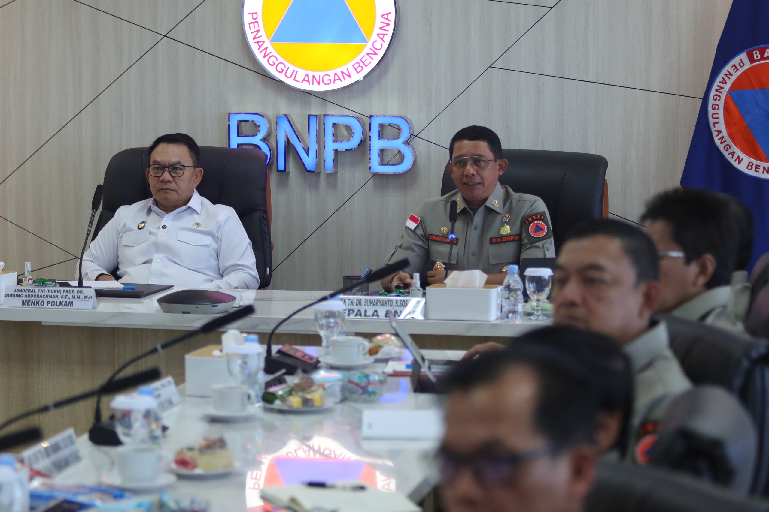 Karhutla Gambut Masih Berat di Enam Provinsi, BNPB dan Menko Polkam Rapatkan Barisan