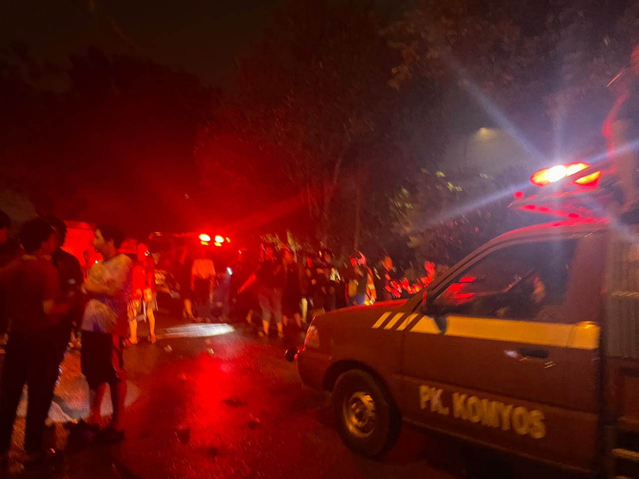 Lalu Lintas Sempat Tersendat, Gerai Laundry Seven Wash di Sepakat II Terbakar