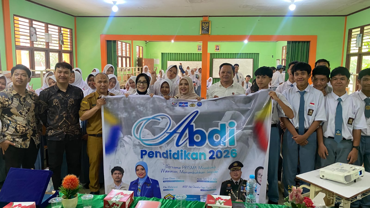 Dorong Generasi Muda Berkarakter dan Bebas Narkoba, PRISMA Sambangi Empat Sekolah di Mempawah