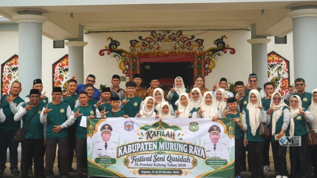 Lepas Kafilah FSQ XII Kalteng, Pemkab Murung Raya Optimistis Raih Prestasi Terbaik