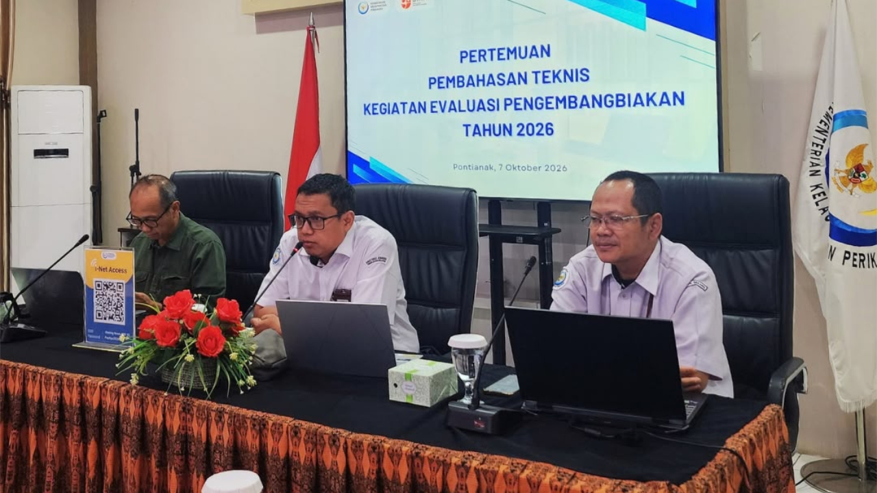 Tingkatkan Tata Kelola Ikan Dilindungi, Balai PK Pontianak Gelar Pertemuan Teknis Evaluasi CITES