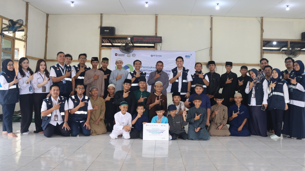 Peringati HUT ke-70, PT SUCOFINDO Pontianak Serahkan Bantuan Renovasi Sarana Pesantren Al-I’tishom