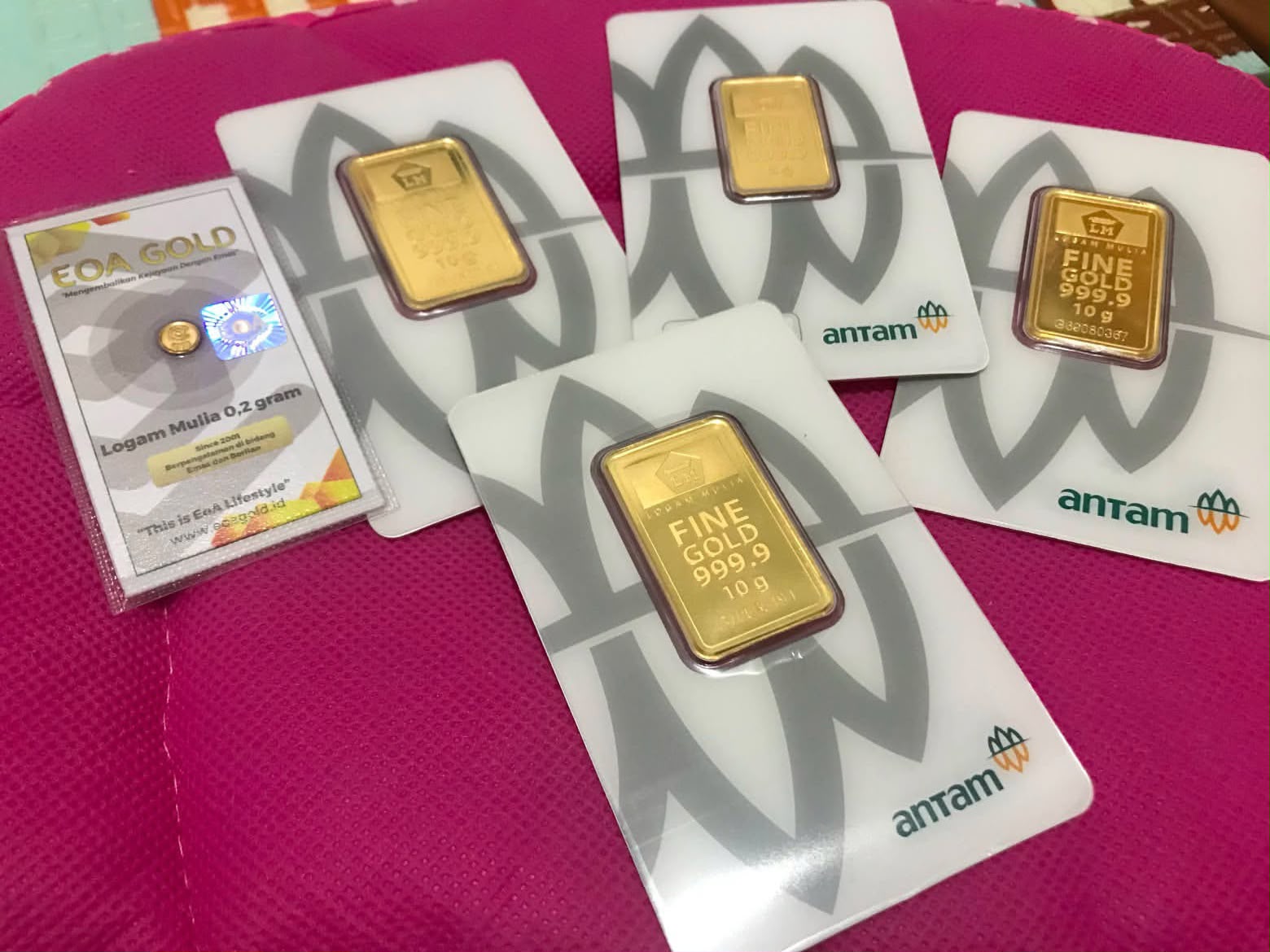 Rebound Usai Melemah, Harga Emas Antam Naik ke Level Rp2.572.000 per Gram