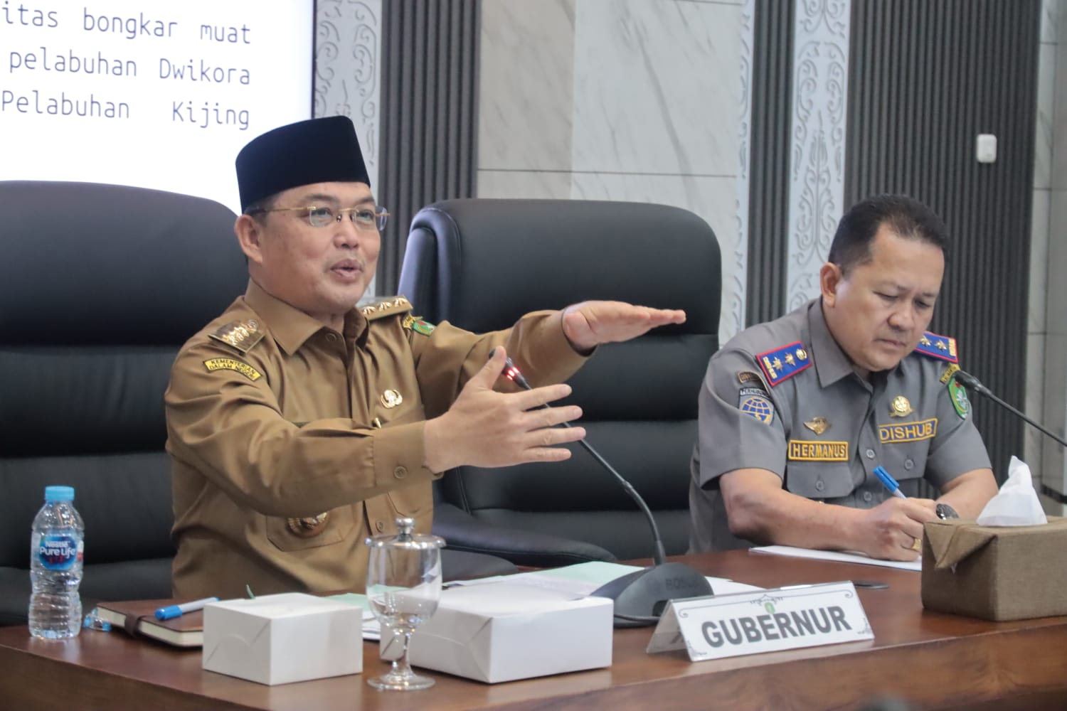 Rekayasa Lalu Lintas Angkutan Barang di Duplikasi Jembatan Kapuas I Ditetapkan Permanen