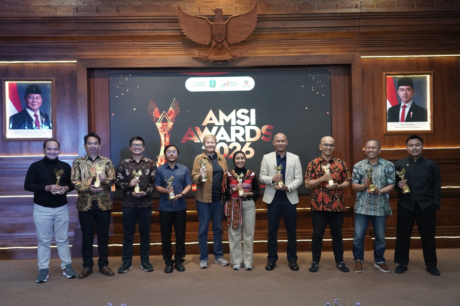 Sebanyak 10 Media Siber Raih Penghargaan AMSI Awards 2026 di Surabaya