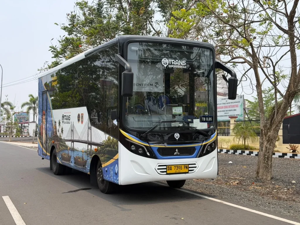 Tingkatkan Pelayanan, Dishub Kalsel Tambah Armada Bus Trans Banjarbakula