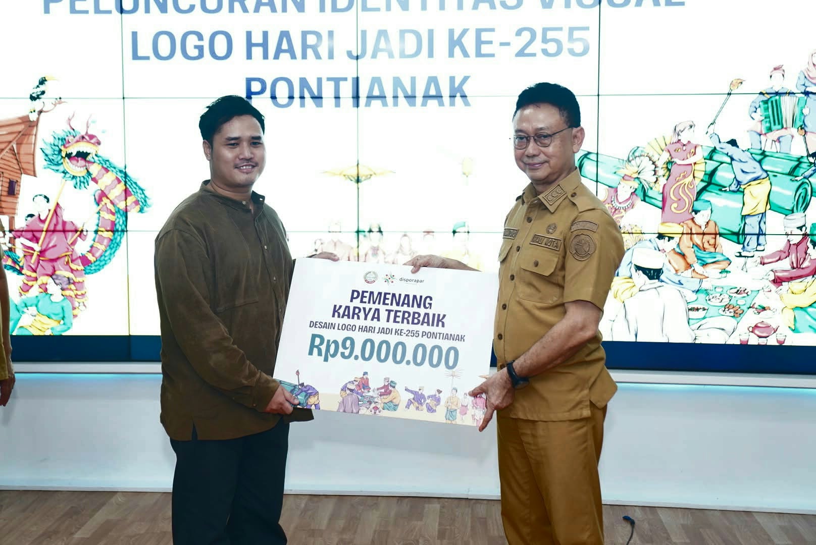 Usung Tema Tangguh Bersahabat, Pemkot Pontianak Resmi Luncurkan Logo Hari Jadi ke-255