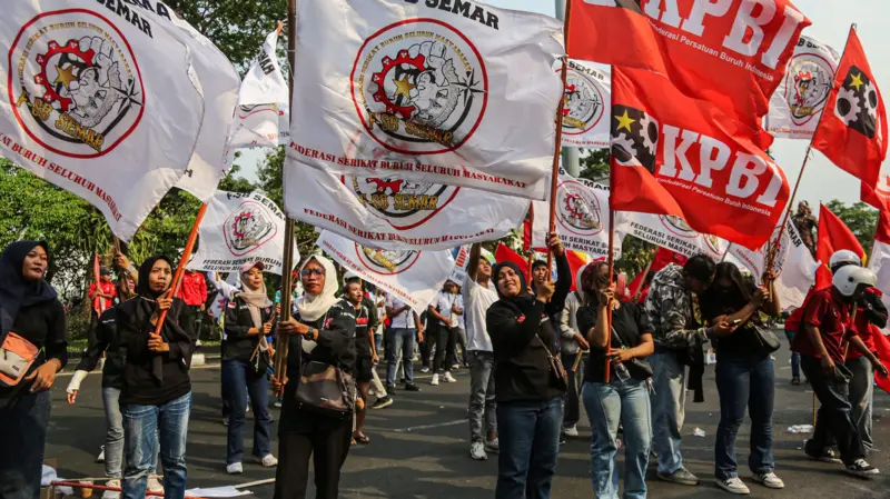 UU Ketenagakerjaan Baru Disahkan DPR, Kalangan Buruh Protes Pembahasan Tertutup